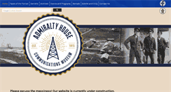 Desktop Screenshot of admiraltymuseum.ca